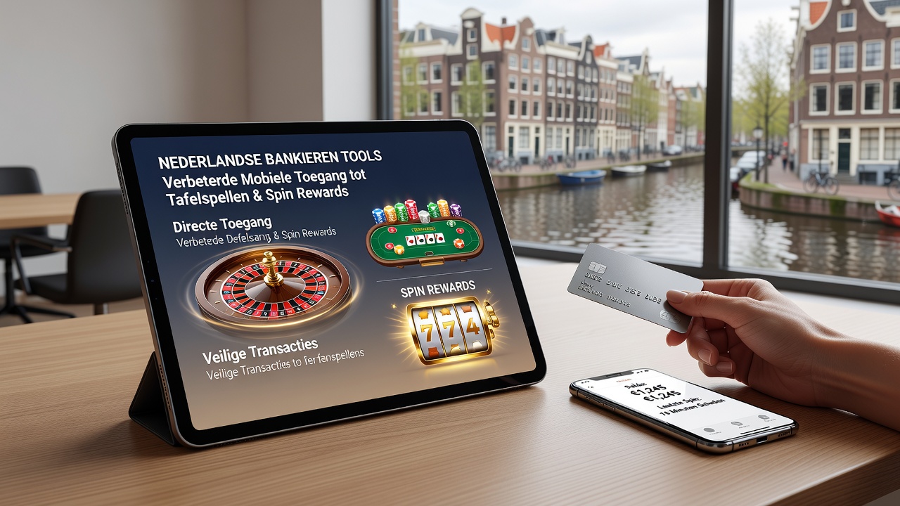 Mobiele toegang tot spinbeloningen via Nederlandse bankapps